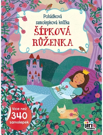 Pohádková samolepková knížka Šípková Růženka