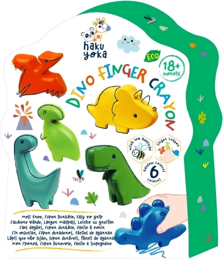 Prstové voskovky Dinosaři pro nejmenší