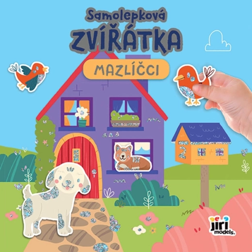 Samolepková knížka zvířátka – mazlíčci