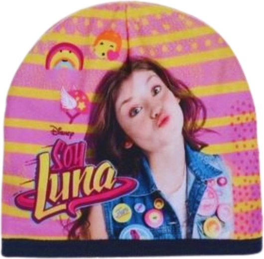 Čepice Soy Luna s tmavě modrým lemem - 1 kus – Velikost: 52