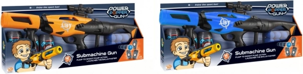 Pistole na pěnové míčky Power Popper 52 cm se zásobou míčků