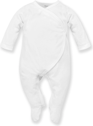 Pinokio overal Lovely Day s dlouhým rukávem bílý