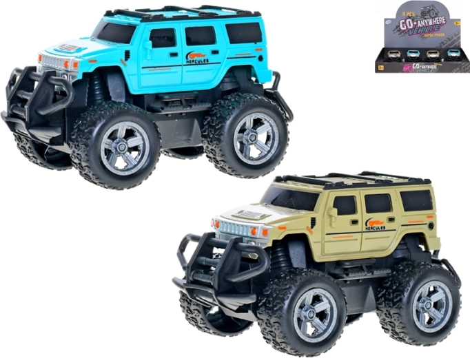 Terénní auto na setrvačník 13 cm