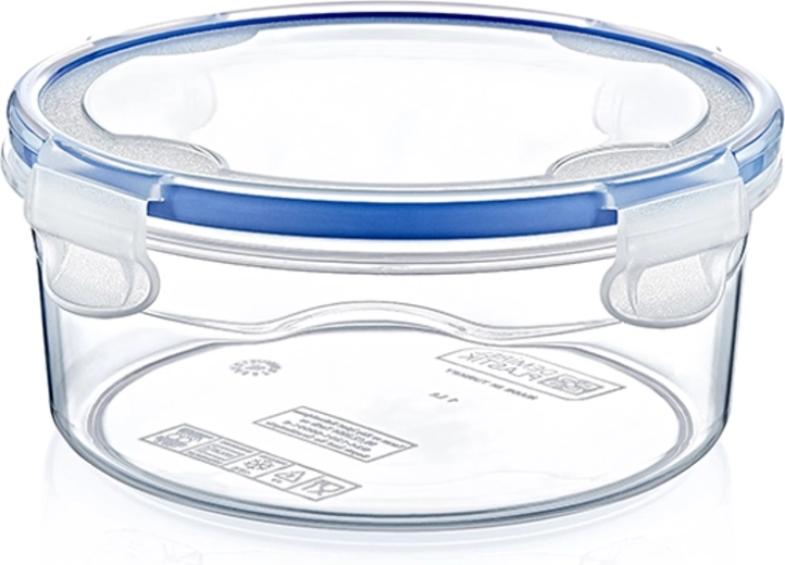 Kulatý hermetický box na potraviny 1 l SAVER BOX