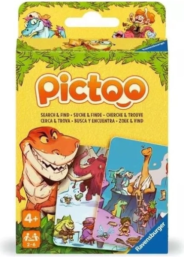Ravensburger Pictoo: dinosauři – rychlá postřehová hra