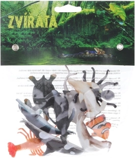 Mořská zvířata – sada 10 plastových figurek v sáčku