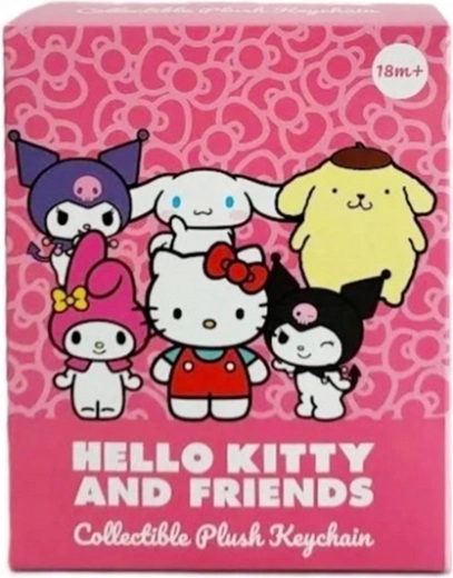 Hello Kitty a Friends plyšový přívěsek na klíče 13 cm – náhodný motiv