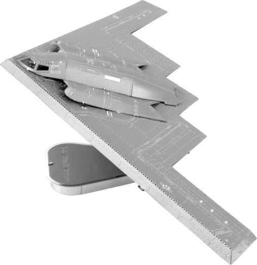 Kovové 3D puzzle METAL EARTH B‑2A Spirit ICONX – model stealth bombardéru