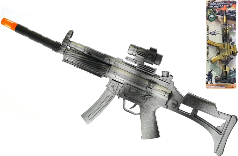 Samopal na setrvačník 45 cm – dětská hračka bez baterií