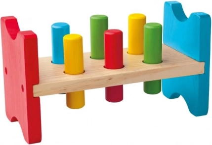 Dřevěná zatloukací lavička WOODY