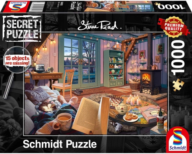 Schmidt Secret puzzle – V prázdninovém domě, 1000 dílků