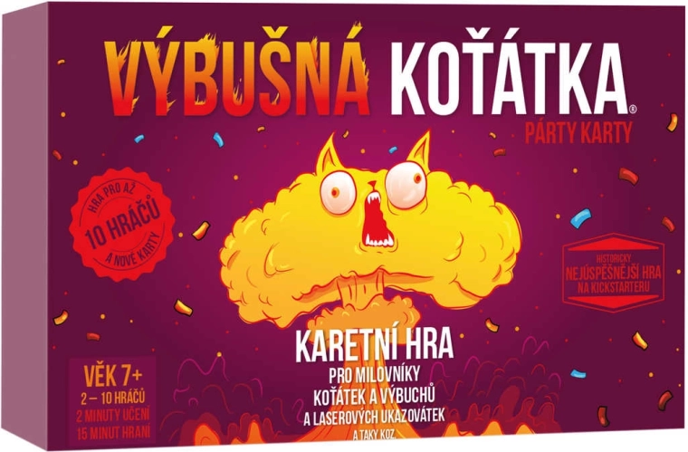 Výbušná koťátka: Párty karty