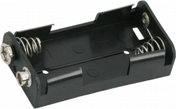 Držák baterií pro 2 AA baterie s 9V konektorem