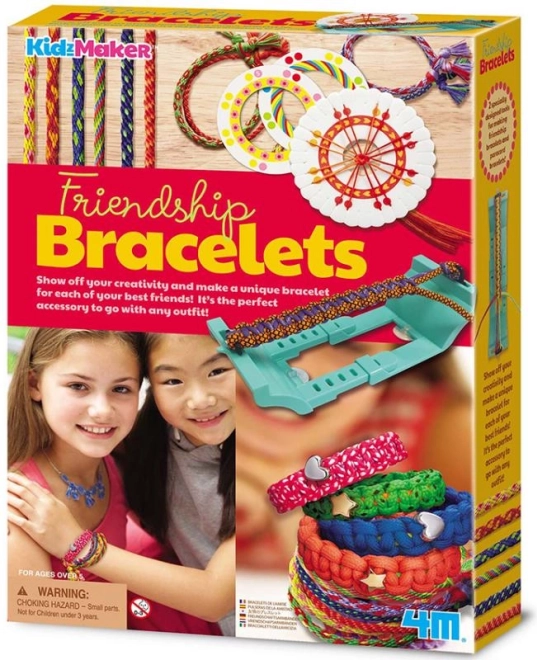 Náramky přátelství – kreativní sada KIDZ MAKER