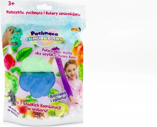 Vonné modelovací těsto Chmurkolina – 2 barvy, série 4 (máta)