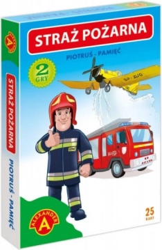 Karetní hra Piškvorek – hasiči Piotruś