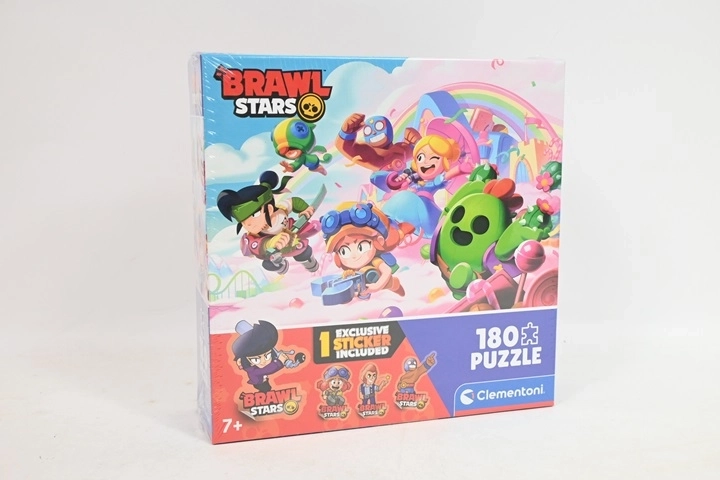 Clementoni puzzle Brawl Stars 180 dílků ve čtvercovém boxu