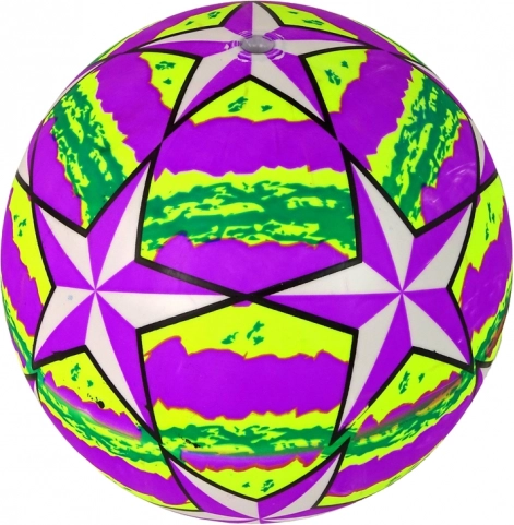 Fialový gumový míč 22 cm