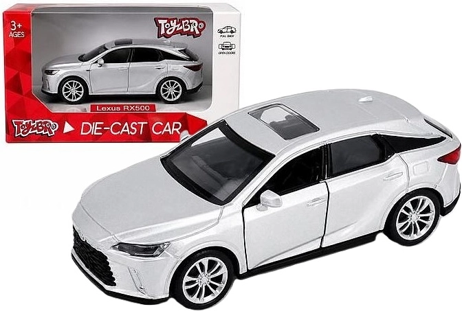Model Lexus RX500 se světlem a zvukem v měřítku 1:43 - 1 kus