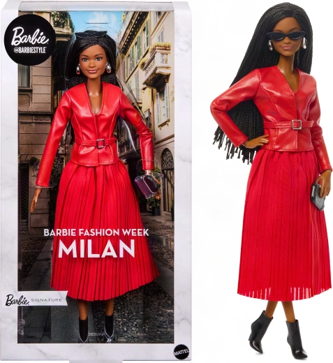 Sběratelská panenka Barbie Signature BarbieStyle Brooklyn – Milan Fashion Week