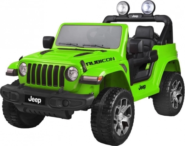 Elektrické autíčko JEEP Wrangler Rubicon 4x4 pro děti – Zelená