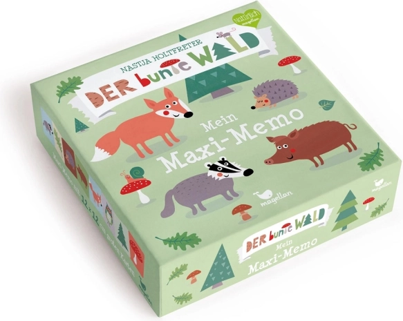 Velké pexeso Barevný les