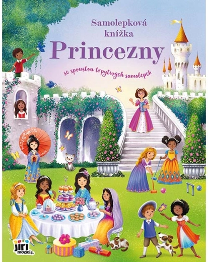 Velká samolepková knížka Princezny