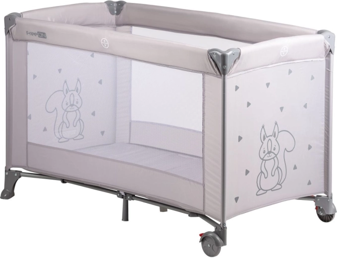 Freeon cestovní postýlka nap gray
