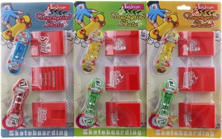 Sada fingerboardů s rampami
