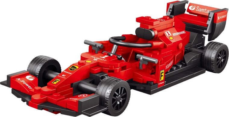 Stavebnice formule červená 20,5 cm