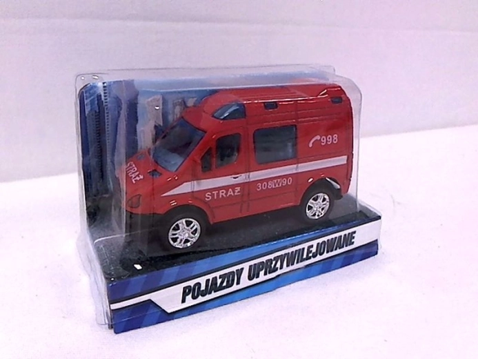 Mini hasičská dodávka 8 cm