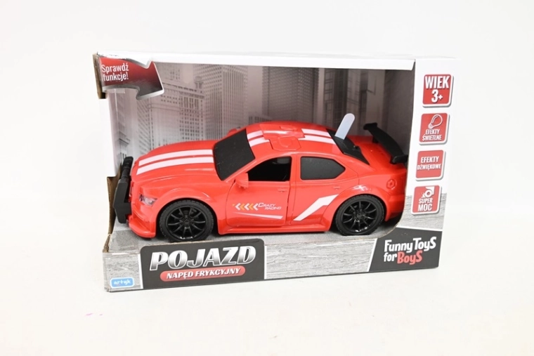Závodní auto se světlem a zvukem 1:20