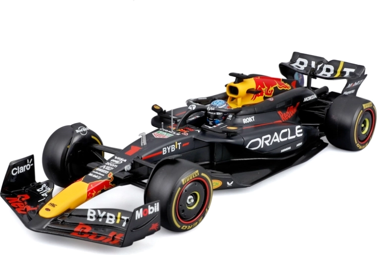Bburago model F1 Oracle Red Bull Racing RB20 2024 Max Verstappen 1:24 v akrylovém boxu