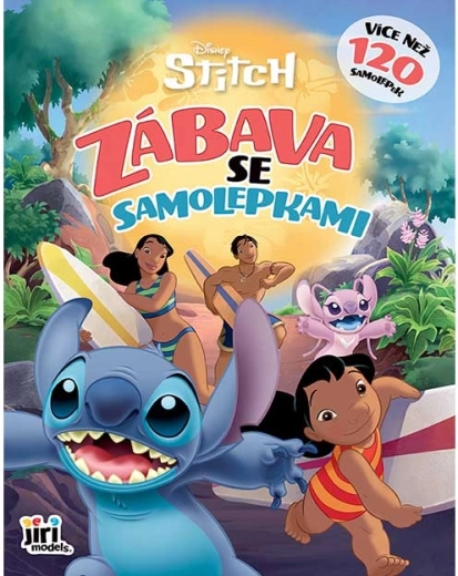 Samolepková knížka Lilo & Stitch