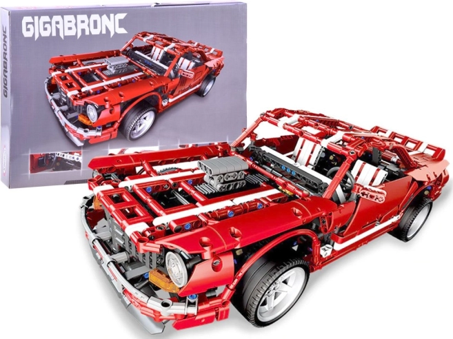 Technické stavebnice sportovní auto Muscle Car 2000 dílků