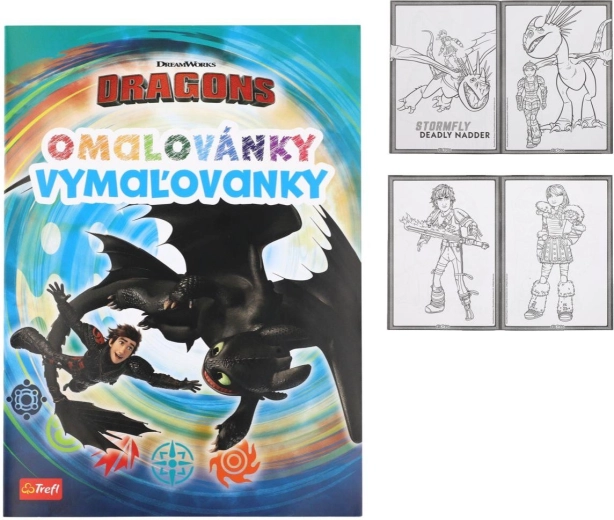 Omalovánky Jak vycvičit draka
