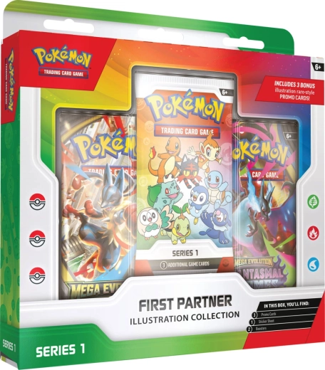 Pokémon TCG first partner illustration collection série 1