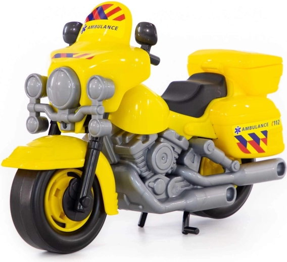 Dětská záchranářská motorka ambulance - 1 kus