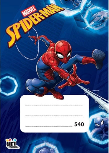 Školní sešit A5 Spiderman 540 bez linek (40 listů)
