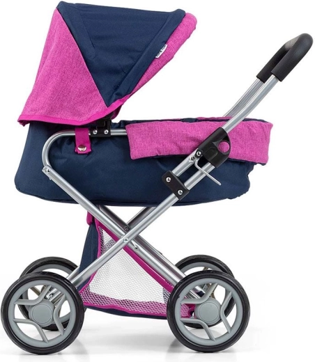 Kočárek pro panenky Milly Mally Alice Prestige Navy