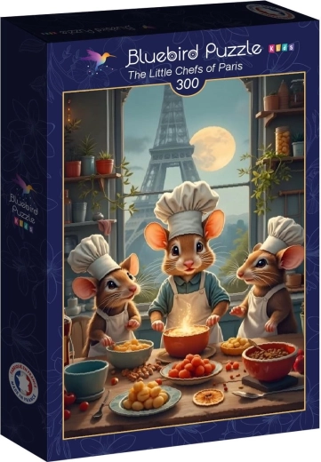 Bluebird puzzle Malí kuchaři z Paříže 300 dílků