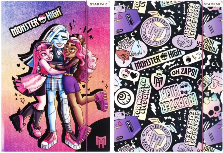Obal na sešity A4 Monster High - 1 kus
