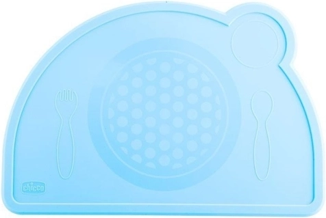 Chicco silikonové prostírání modrozelené 18m+