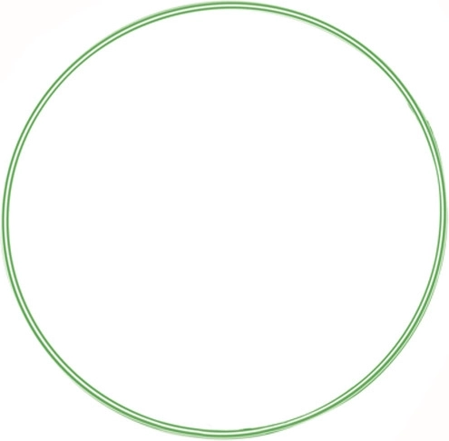 Obruč hula hop 80 cm