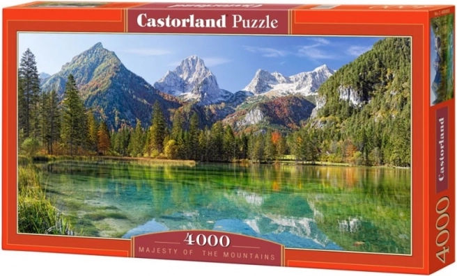 Puzzle 4000 dílků Majestát hor CASTORLAND