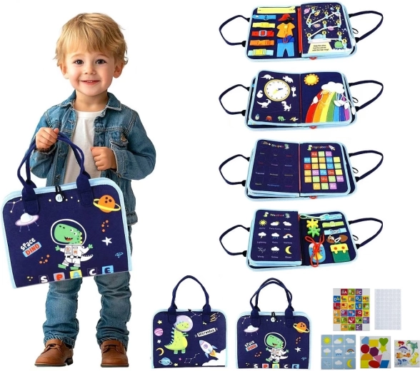 2Kids Toys senzorická busy kniha Vesmír