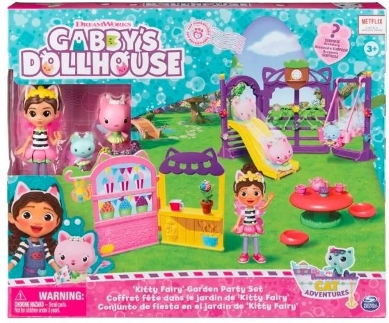 Gábinin kouzelný domek – zahradní párty set Kitty Fairy