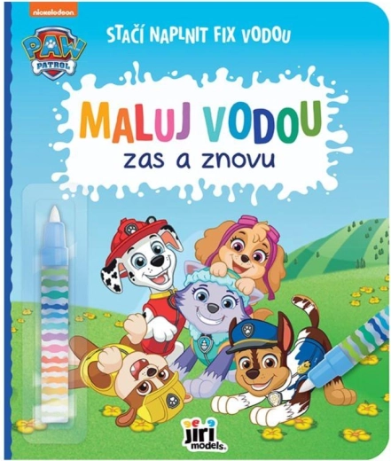Knížka Maluj vodou Tlapková patrola