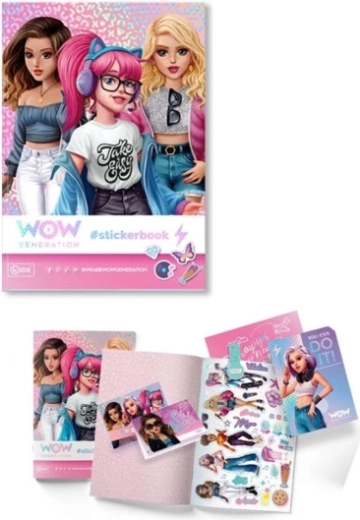Album s holografickými samolepkami WOW Generation