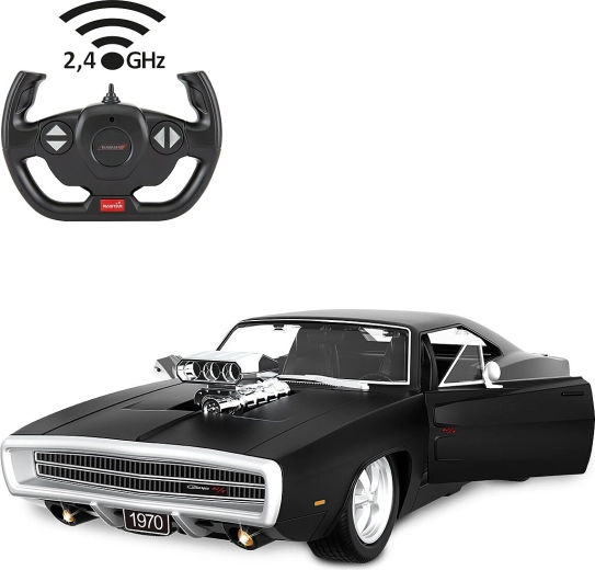 RC auto JAMARA Dodge Charger R/T 1970 1:16 černé
